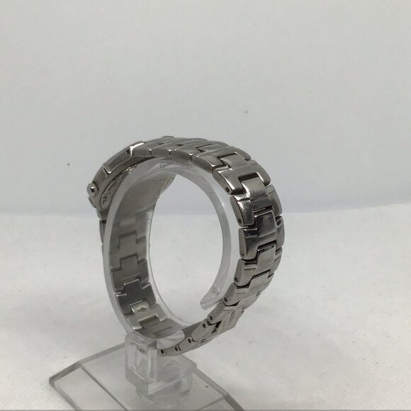 Fossil FS-2651 "STEEL" Women's Silver-Tone Quartz Watch 26mm Date Pre-owned - Picture 5 of 15